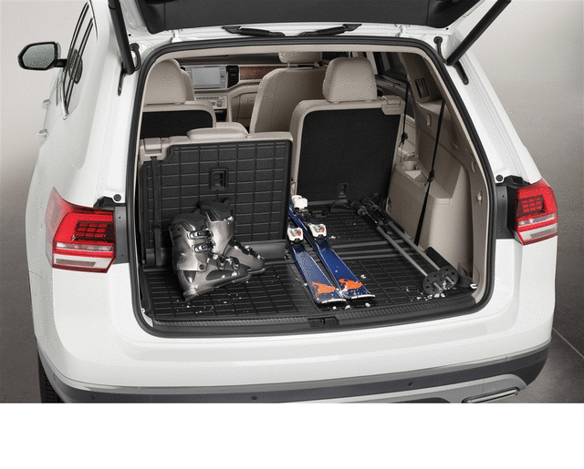 2020-2025 Volkswagen Atlas - Trunk Liner With Extended Seat Back Cover - Volkswagen (3CN-061-161-A)