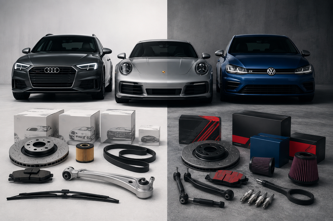 OEM vs Aftermarket Car Parts: Which Is Better for Audi, Porsche & Volkswagen?